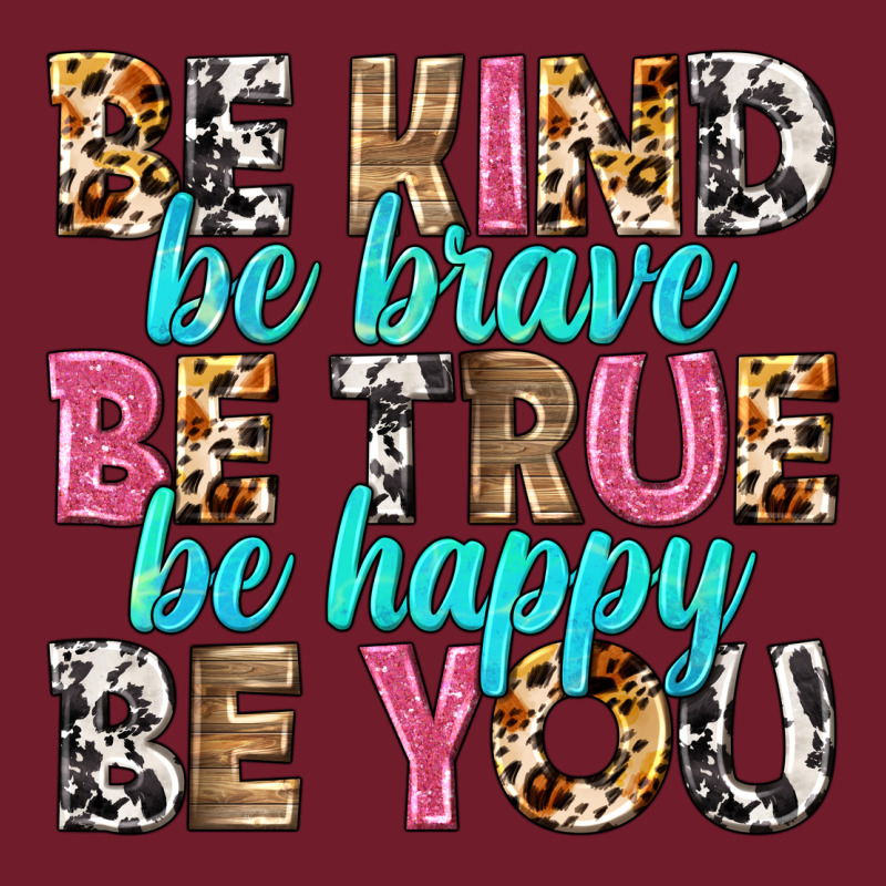 Be Kind Be True Be You Zipper Hoodie by NancyCooperArtShop | Teevron