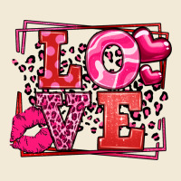 Love Valentine's Day Leopard Frame Premium Hoodie | Teevron