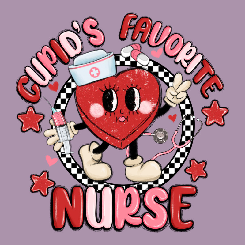 Cupids Favorite Nurse Heavyweight Hoodie by MaliasSmallBusiness | Teevron