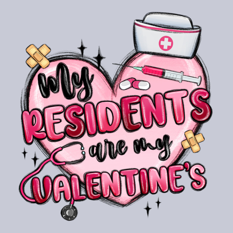 My Residents Are My Valentines Heavyweight Hoodie by MaliasSmallBusiness | Teevron