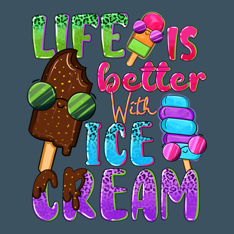 Life Is Better With Ice Cream Urban Hoodie by NancyCooperArtShop | Teevron