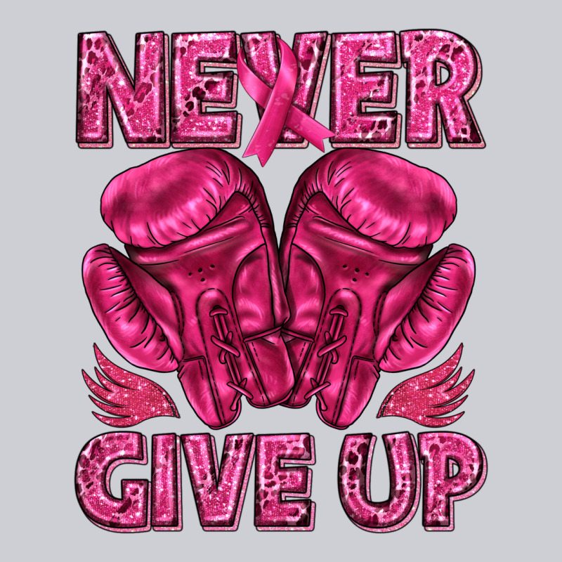 Never Give Up Cancer Heavyweight Sweatshirt by texasbilliewilder | Teevron