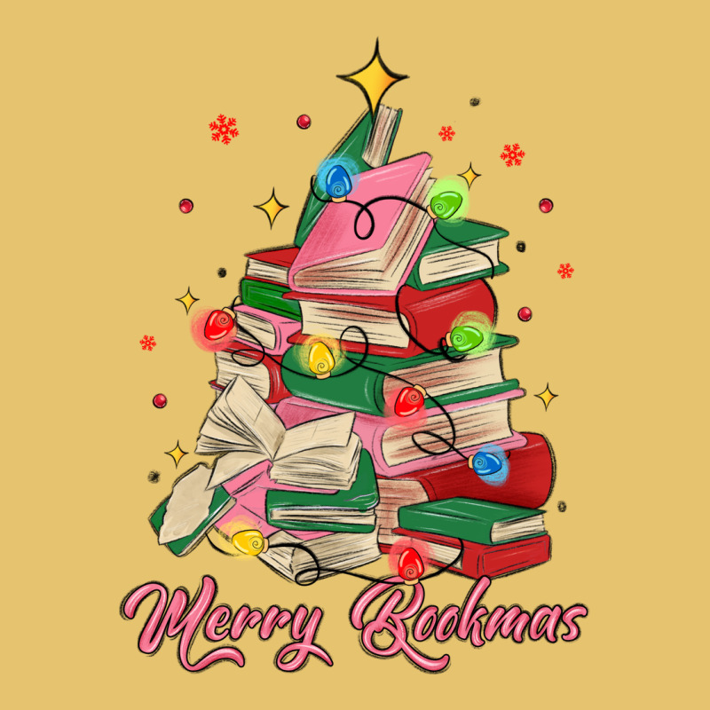 Merry Bookmas Christmas Book Tree Premium Sweatshirt by MaliasSmallBusiness | Teevron
