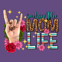 Rockin The Mom Life Mothers Day Vintage Hoodie | Teevron