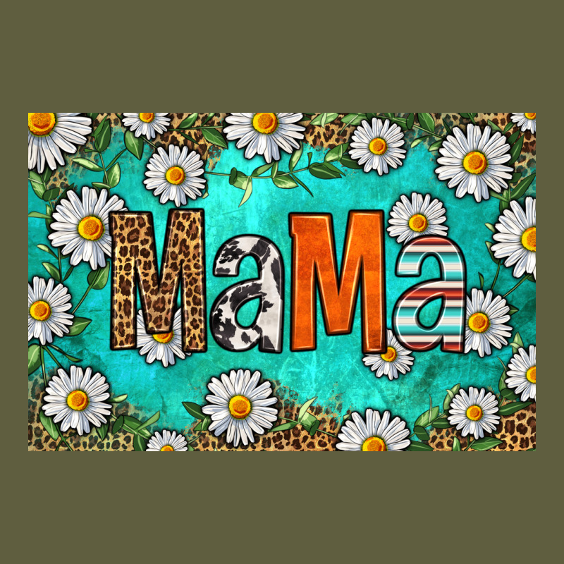 Western Daisy Mama Skinny Metal Can Holder Vintage Tee by HRA Design Shop | Teevron