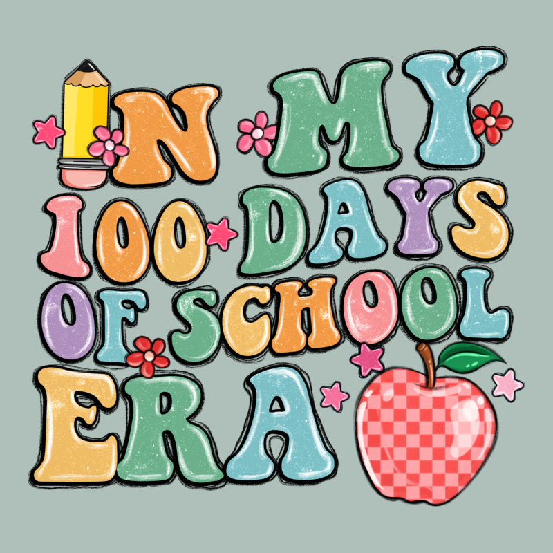 In My 100 Days Of School Era Heavyweight Hoodie by MaliasSmallBusiness | Teevron