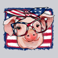 American Flag Pig Heavyweight Sweatshirt | Teevron