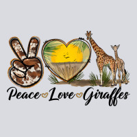 Peace Love Giraffes Zipper Hoodie | Teevron