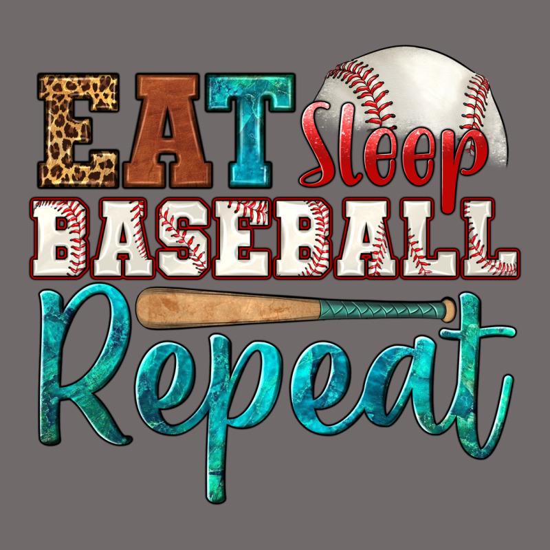 Eat Sleep Baseball Repeat Urban Heavy Tee by HRA Design Shop | Teevron