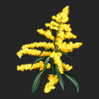 Botanical Goldenrod Premium Hoodie | Teevron
