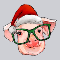 Christmas Pig With Santa Claus Hat Heavyweight Sweatshirt | Teevron