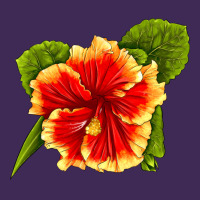 Hawaiian Hibiscus Flower Premium Hoodie | Teevron
