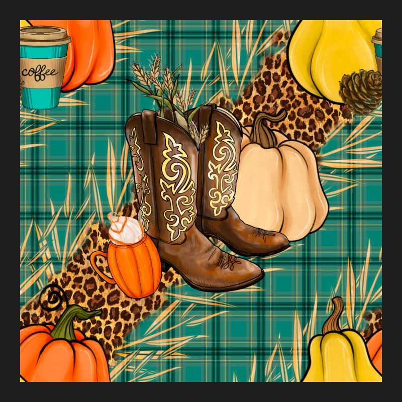 Fall Boot Seamless Pattern Classic Tee by BundleAndBundleShop | Teevron