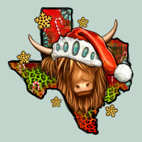 Shaggy Cow Texas Christmas Zipper Hoodie | Teevron