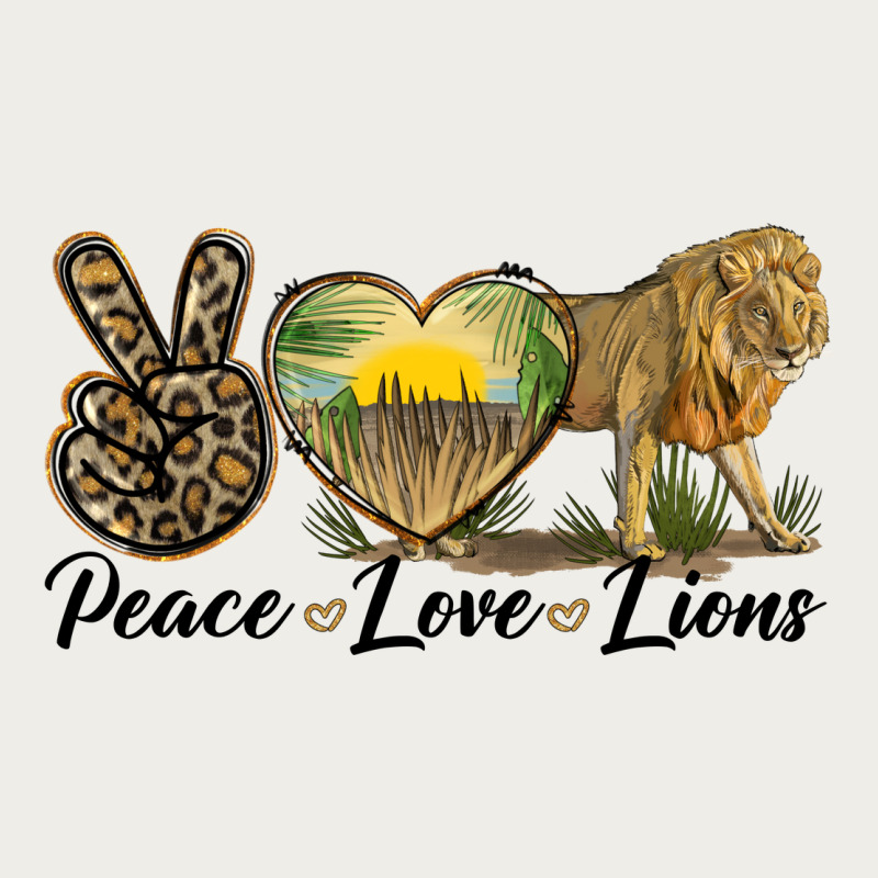 Peace Love Lions Zipper Hoodie by LillyAllenDesigns | Teevron