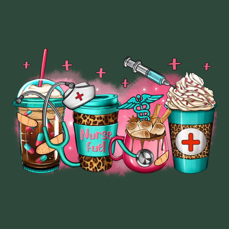 Nurse Fuel Coffee Zipper Hoodie by Jasminsmagicworld | Teevron