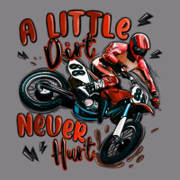 A Little Dirt Never Hurt Dirt Bike Heavyweight Hoodie | Teevron
