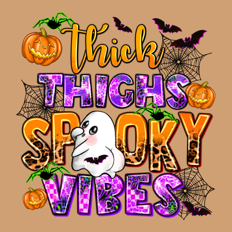 Thick Thighs Spooky Vibes Vintage Tee by AdoDesignShop | Teevron