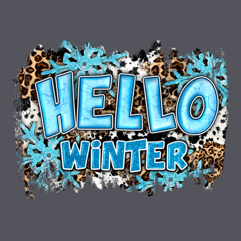 Hello Winter Vintage Hoodie by RanaPortraitStore | Teevron