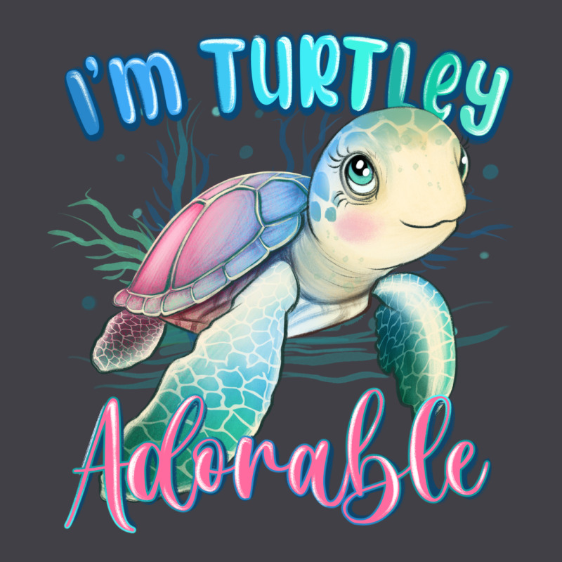 Im Turtley Adorable Turtle Heavyweight Hoodie by MaliasSmallBusiness | Teevron