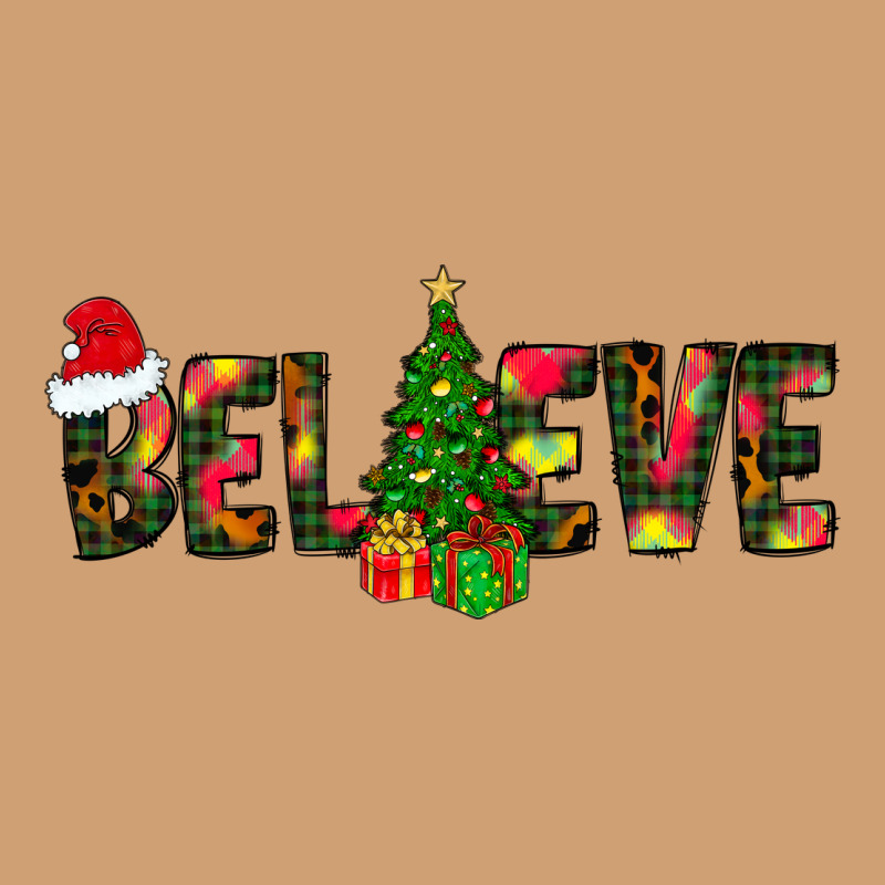 Believe Christmas Vintage Tee by CowhideDigitalArt | Teevron