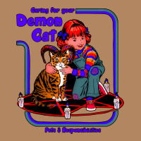 Caring For Your Demon Cat Tshirt Long Sleeve Tee | Teevron