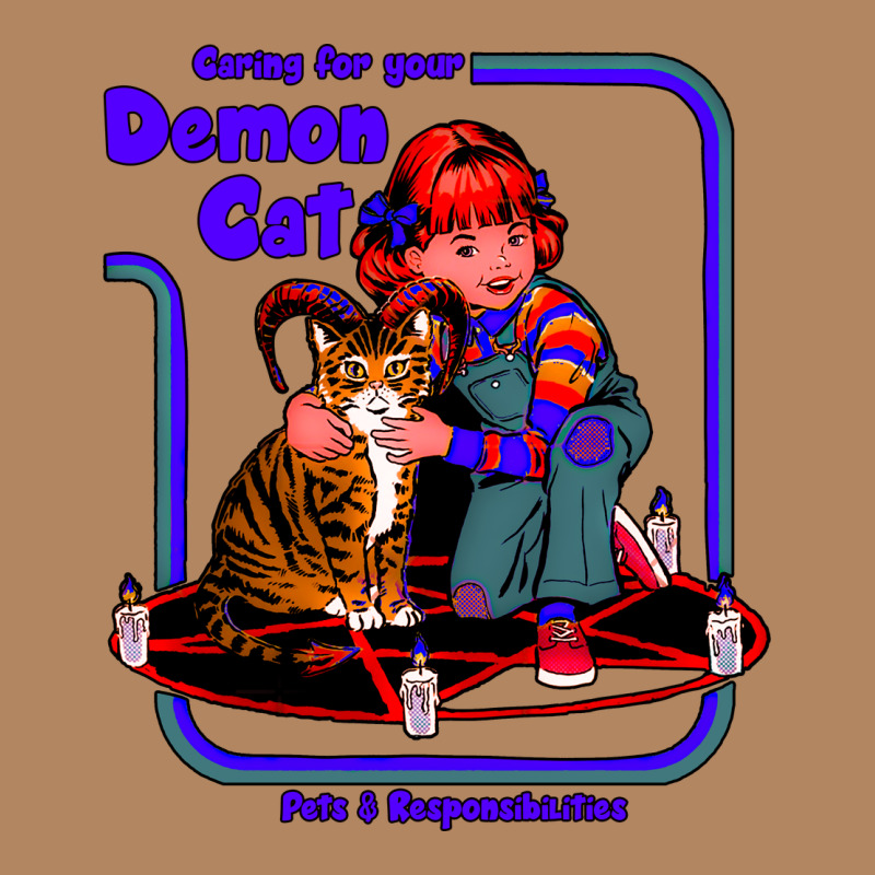 Caring For Your Demon Cat Tshirt Long Sleeve Tee by Bettercallsaul | Teevron