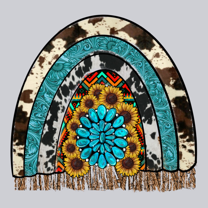 Rainbow Sunflower Gemstone Heavyweight Sweatshirt by RanaPortraitStore | Teevron