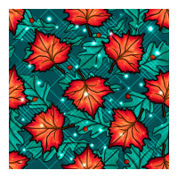 fall leaves seamless pattern | Teevron