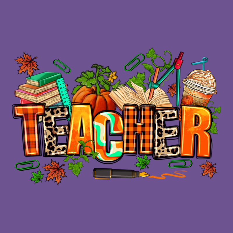 Fall Teacher Vintage Tee by AdoDesignShop | Teevron