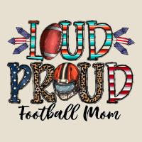Loud Proud Football Mom Urban Heavy Tee | Teevron