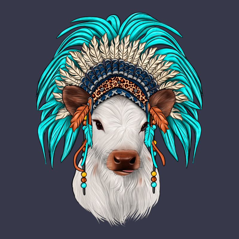 Calf Indian Headdress Long Sleeve Tee by JahusDesignShop | Teevron