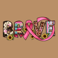 Brave Cancer Awareness Ribbon Vintage Hoodie | Teevron