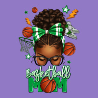 Basketball Mom Afro Messy Bun Urban Hoodie | Teevron