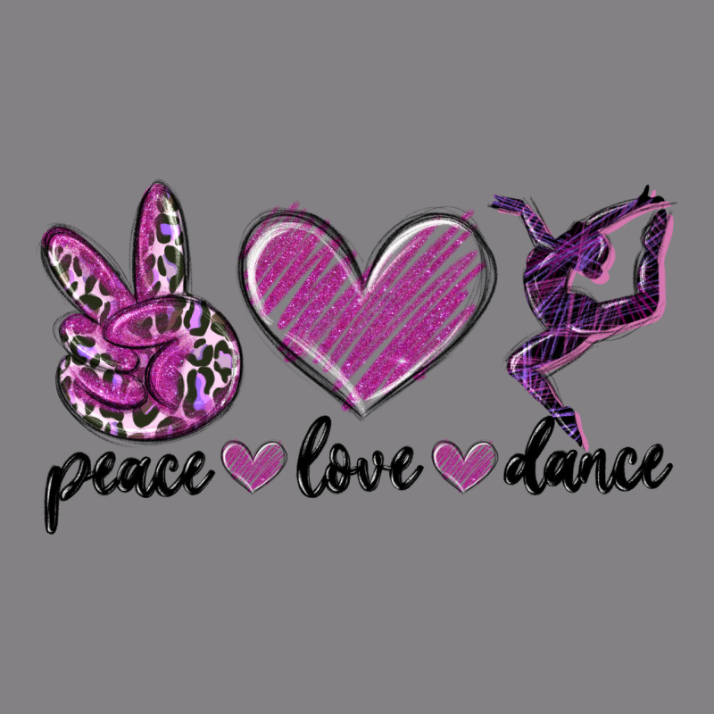 Peace Love Dance Heavyweight Hoodie by MaliasSmallBusiness | Teevron