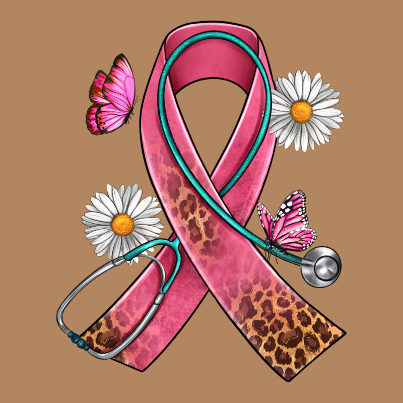 Cancer Ribbon Stethoscope Daisy Butterfly Long Sleeve Tee by Artiststas | Teevron