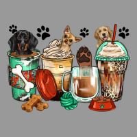 Dog Coffee Cups Vintage Hoodie | Teevron