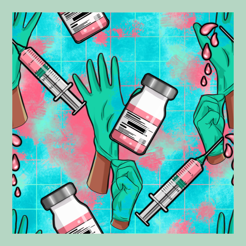 Nurse Gloves Seamless Pattern Classic Tee by BundleAndBundleShop | Teevron