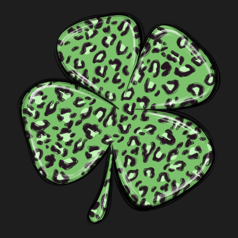 Leopard Shamrock Heavyweight Hoodie by MaliasSmallBusiness | Teevron