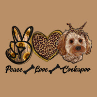Peace Love Cockapoo Vintage Hoodie | Teevron
