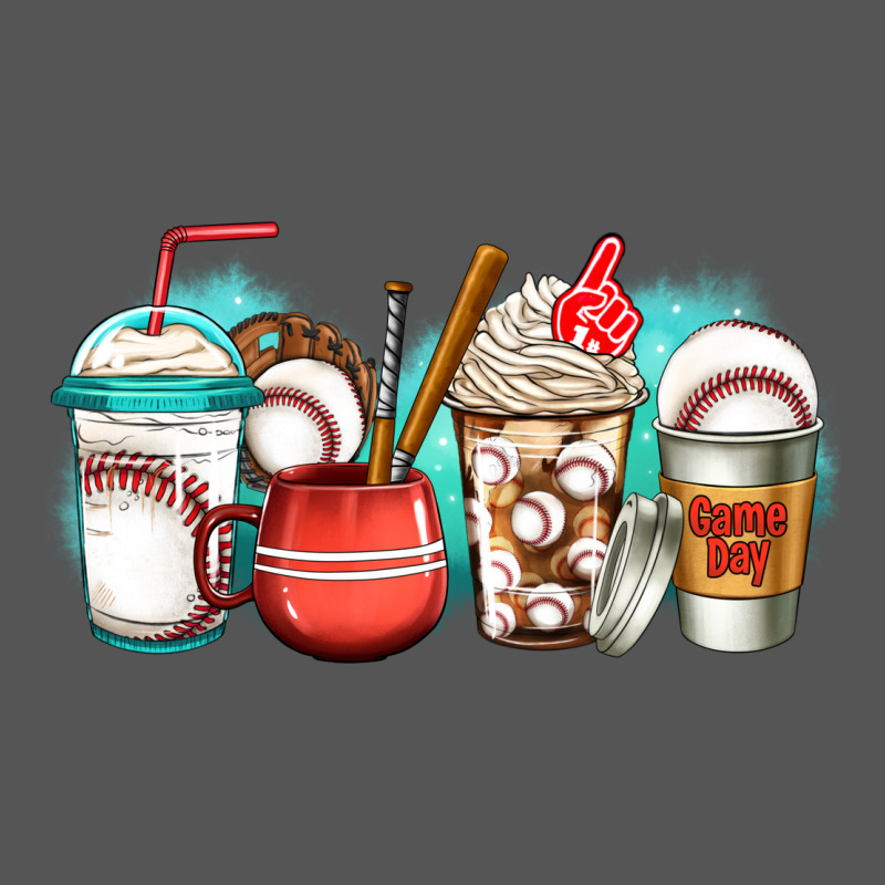 Baseball Coffee Cups Zipper Hoodie by Jasminsmagicworld | Teevron