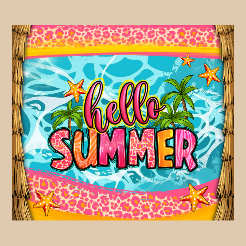 Hello Summer Heavyweight Sweatshirt by Zillion Design Studio | Teevron