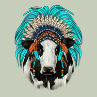 Holstein Indian Headdress Long Sleeve Tee | Teevron