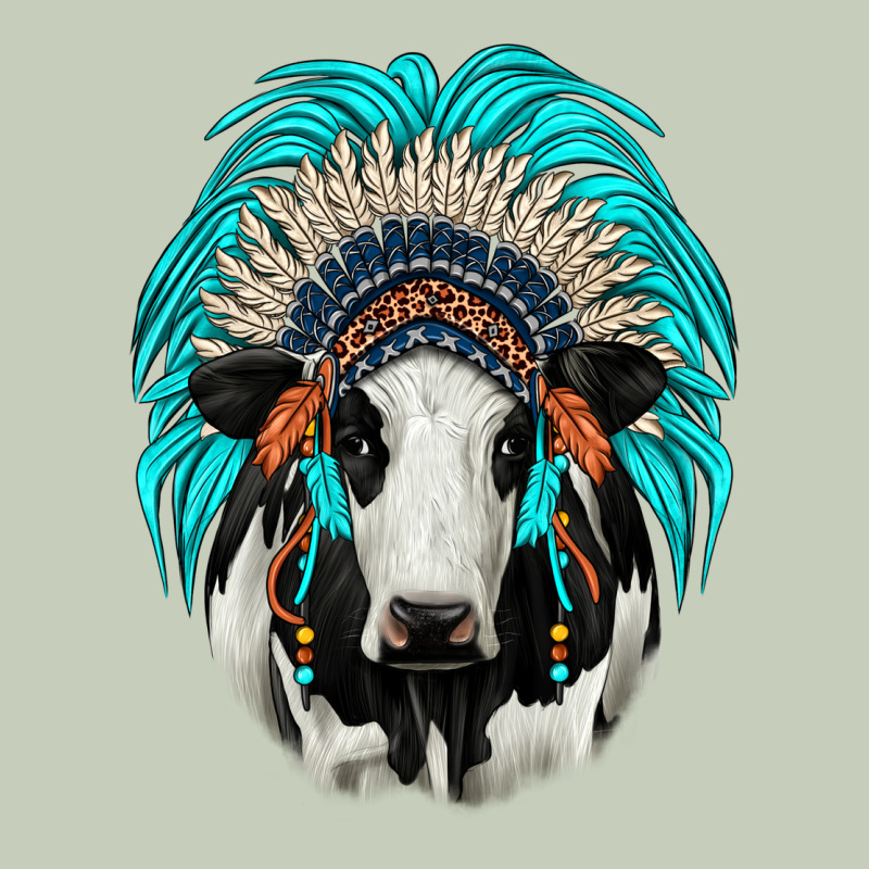 Holstein Indian Headdress Long Sleeve Tee by JahusDesignShop | Teevron