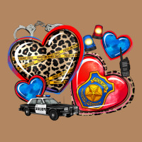 Western Leopard  Police Hearts Long Sleeve Tee | Teevron