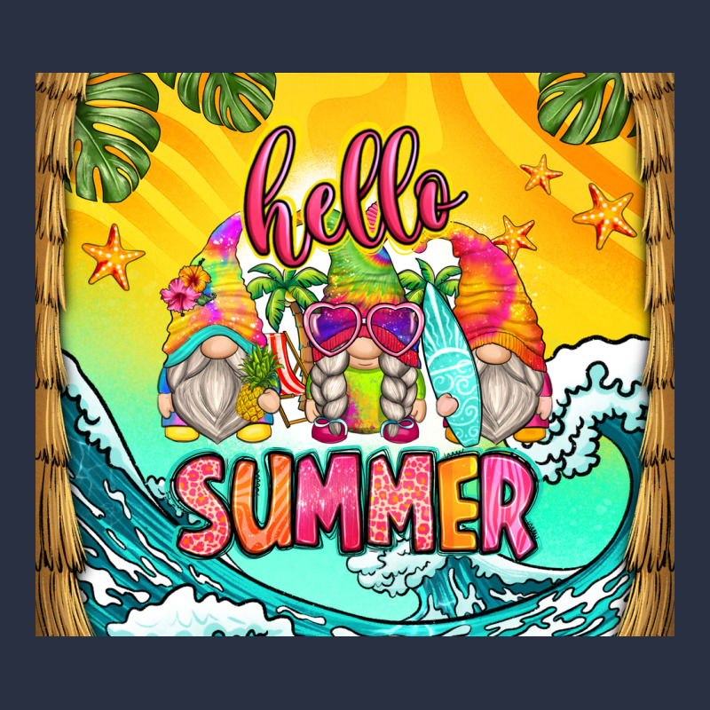Hello Summer Gnomes Heavyweight Sweatshirt by Zillion Design Studio | Teevron