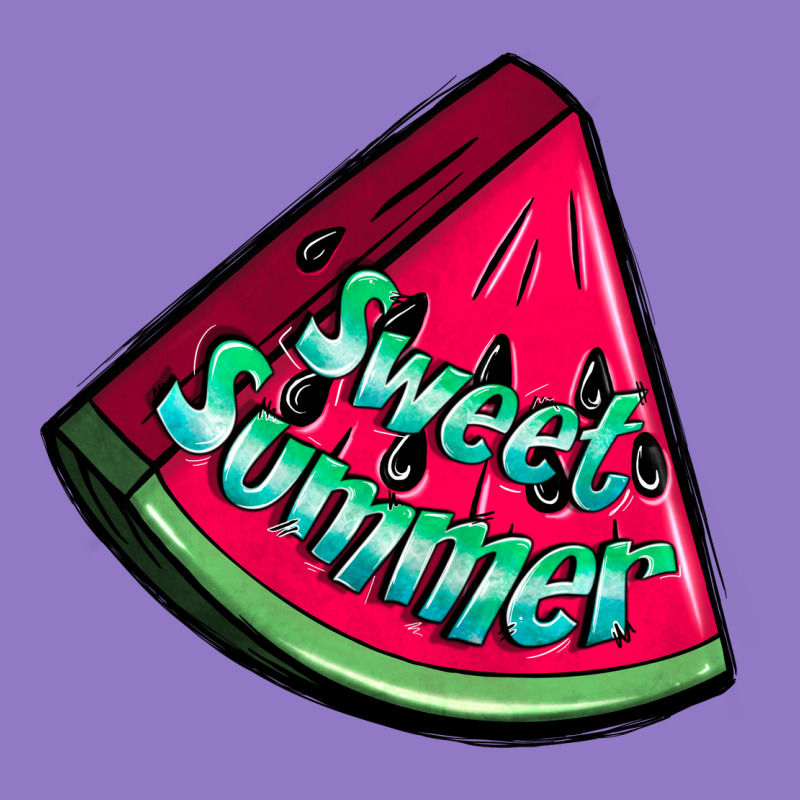 Sweet Summer Watermelon Urban Hoodie by NancyCooperArtShop | Teevron