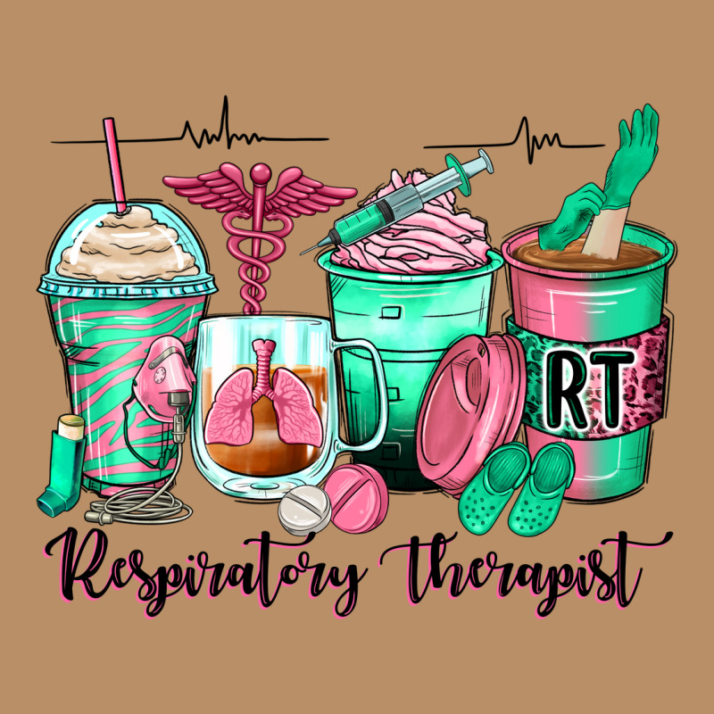 Respiratory Therapist Coffee Cups Vintage Hoodie by Zillion Design Studio | Teevron