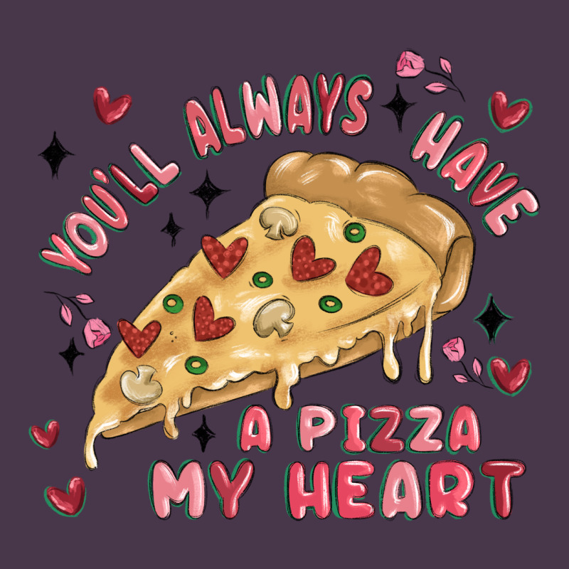 You'll Always Have A Pizza My Heart Heavyweight Hoodie by MaliasSmallBusiness | Teevron