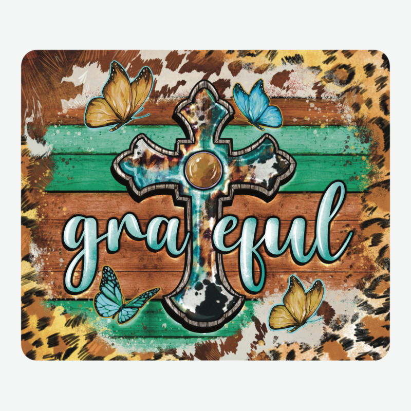 Grateful Cross Urban Heavy Tee by BarkalooDesign | Teevron